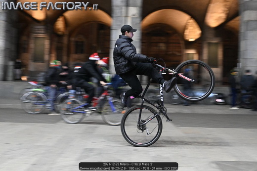 2021-12-23 Milano - Critical Mass 21